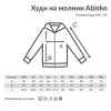 Худи на молнии Iqoniq Abisko из переработанного хлопка, унисекс, 340 г/м² / T9600.001.L фото 3 — Xindao XD Connects